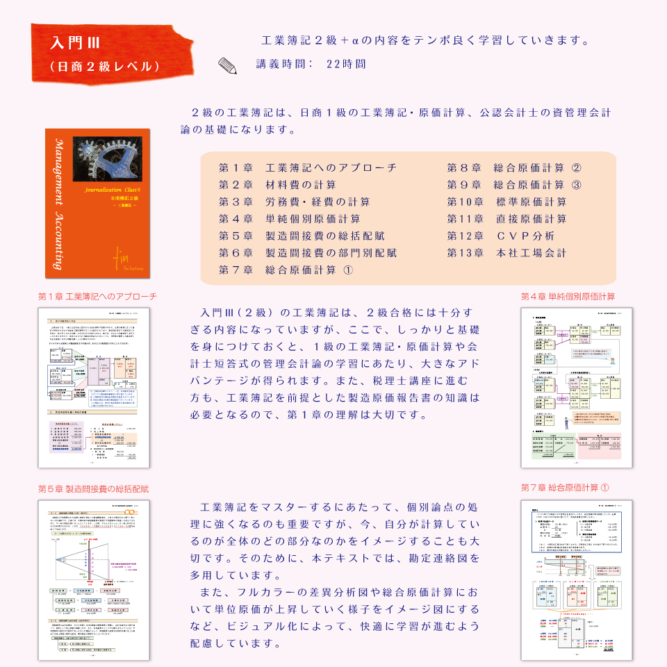 入門Ⅰ（日商２級）工業簿記のテキスト1